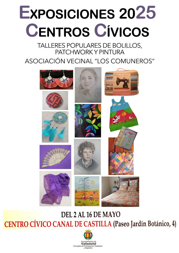 Cartel sobre la exposición subida a Redes Sociales de la Asociación.
